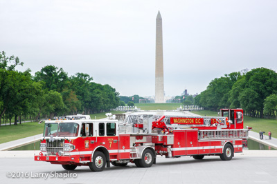 Washington DC DCFD Truck 7 Spartan TDA Larry Shapiro photographer shapirophotography.net